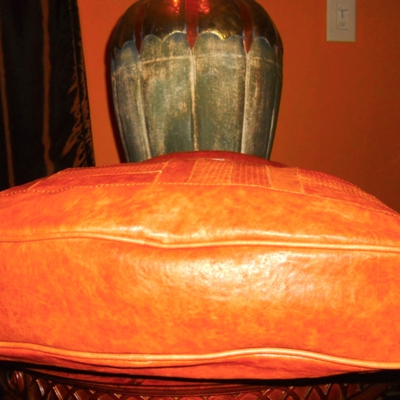 ROXBURY Patchwork Leather BRN. Satchel~NWOT $399 - Picture 6 of 8